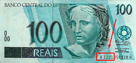 Nota rara de 100 reais